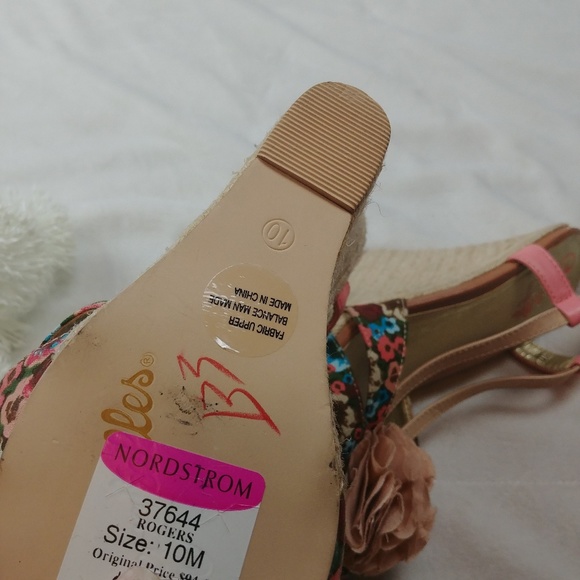 Seychelles Rogers Fabric Sandal Slingback Espadril - Picture 5 of 5
